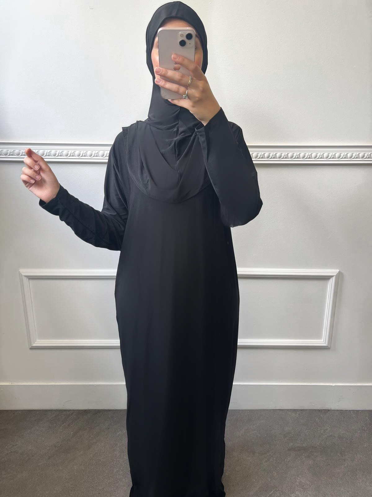 Robe de prière Noire