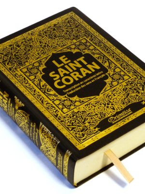 Le Saint Coran : arabe-français-phonétique – Transcription en caractères latins et traduction des sens en français – Couleur Noir