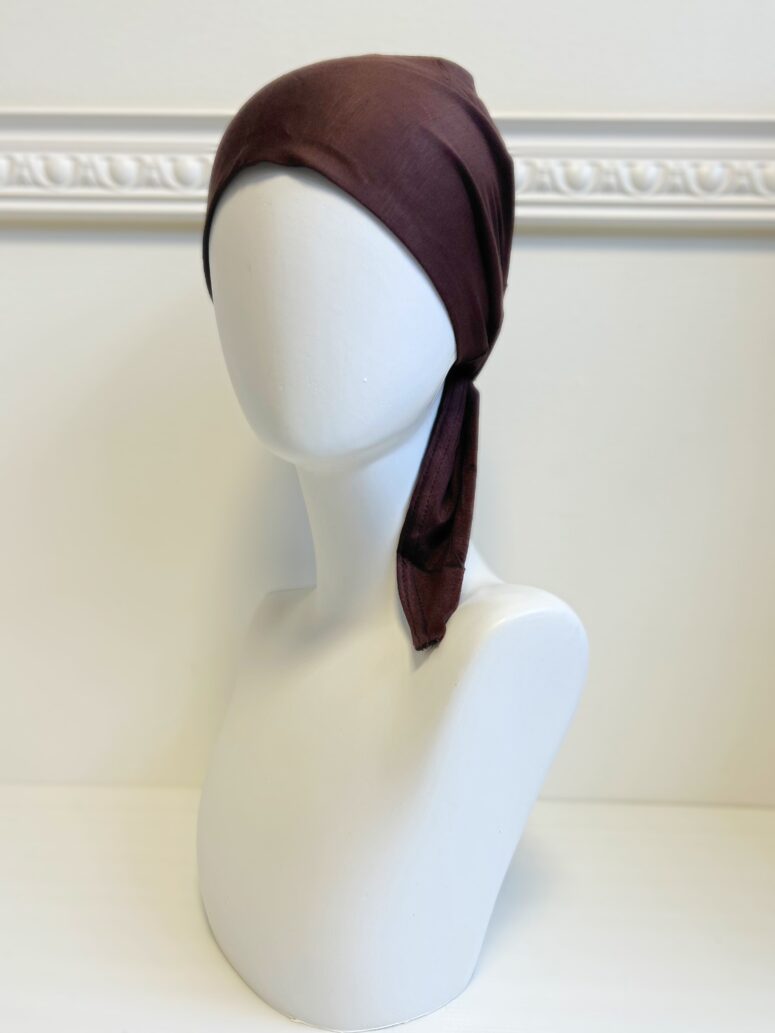 bonnet sous hijab en satin