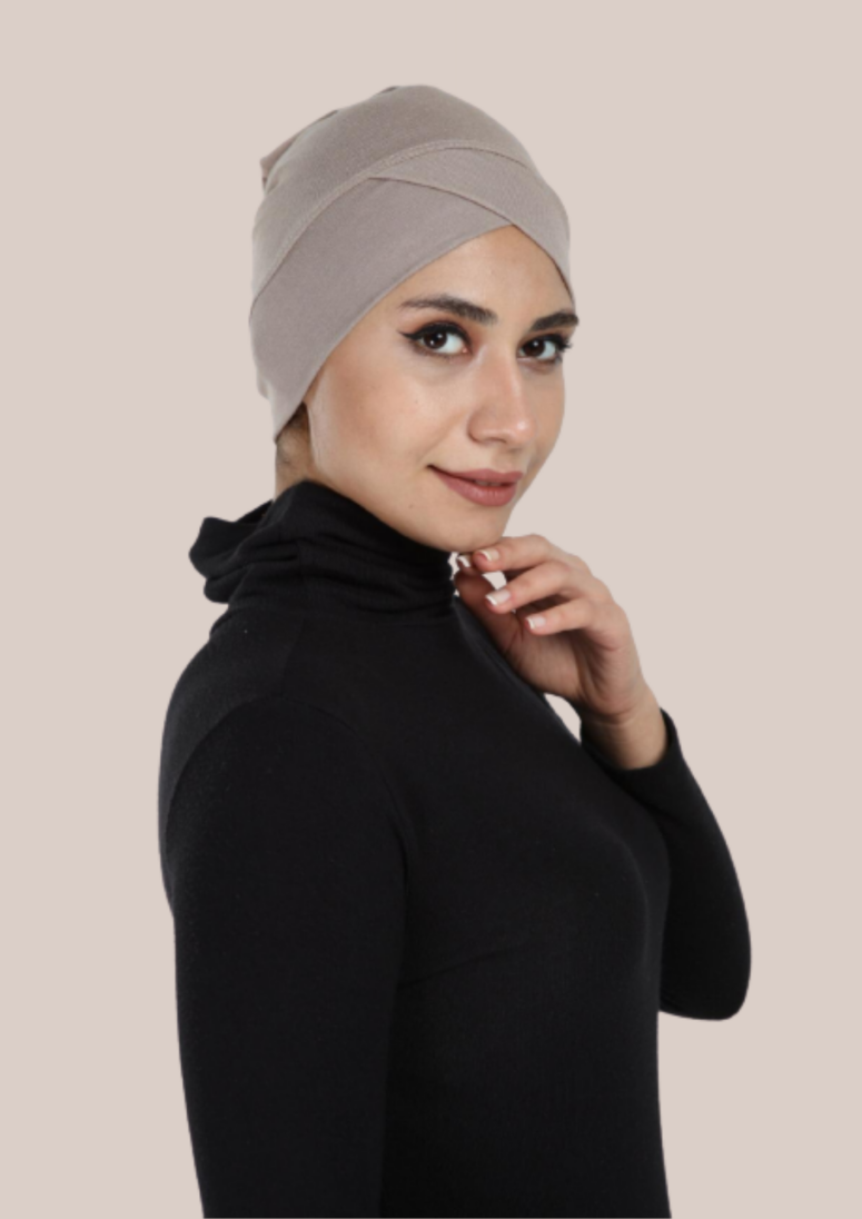 Bonnet Tube croisé - Mon Hijab Pas Cher - HIJAB ABAYA QAMIS