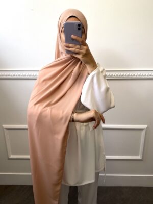 Hijab en crêpe 29 – Pétale