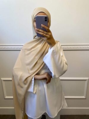 Hijab en crêpe 41 – Baby poussin