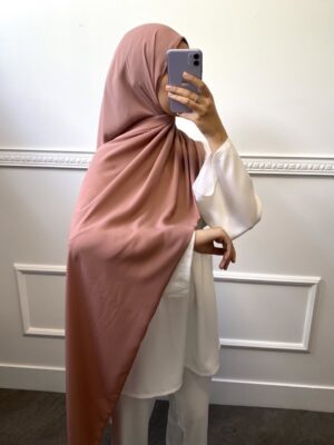 Hijab en crêpe 48 – Douceur