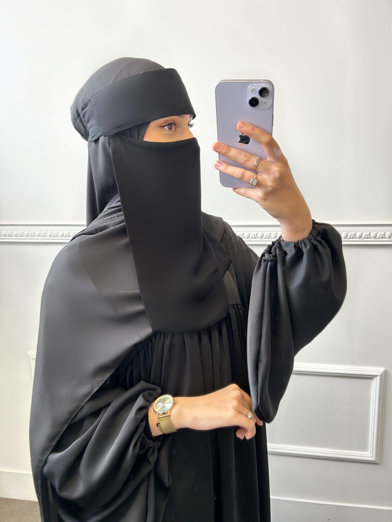 Full niqab From Arabie Saoudite haute qualité