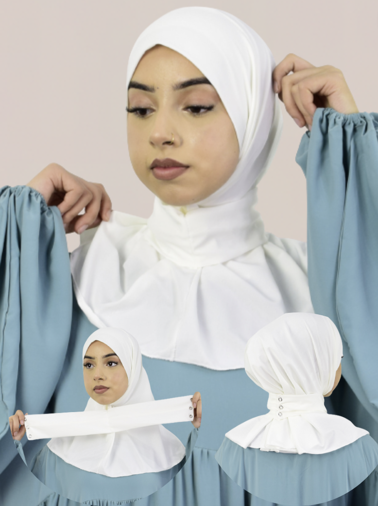 Hijab à clipser Jersey – Port quotidien ou usage sportif
