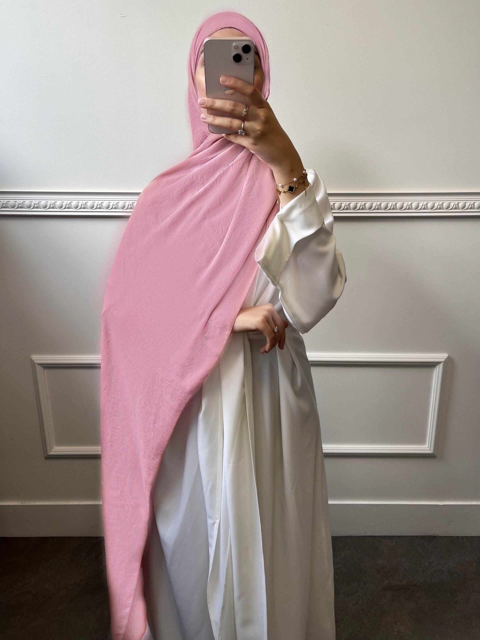 Hijab Jazz Premium Rose pale – 118