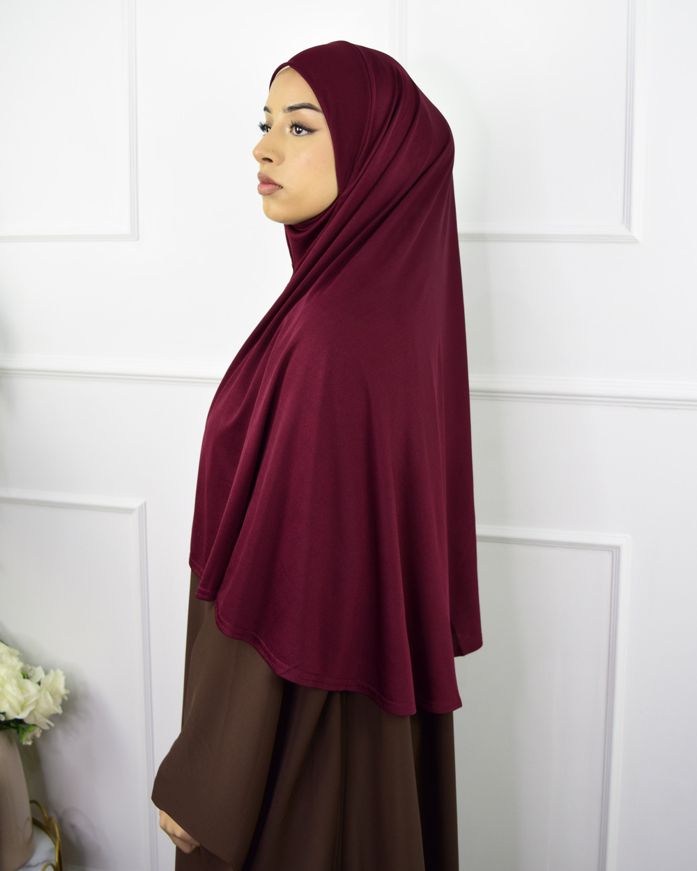 Hijab – Khimar Lycra Cerise
