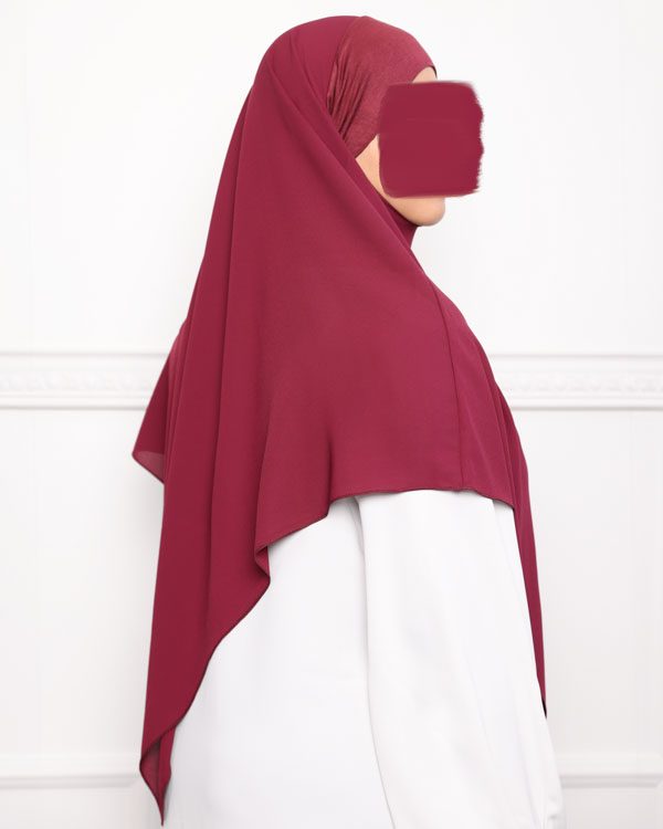 Lot Châle/hijab crêpe bonnet à lien en lycra - Mes Jolies Mariées