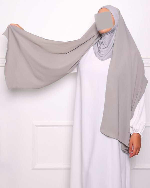 NAJMA Hijab 2-en-1 Soie De Médine Avec Bonnet Cagoule Intégré – Hijab Sport Respirant, Opaque & Facile à Enfiler