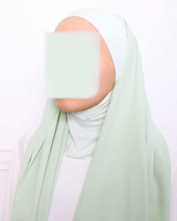 Hijab 2-en-1 Najma Soie De Médine Avec Bonnet Cagoule Intégré – Hijab Sport Respirant, Opaque, Facile à Enfiler