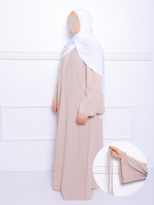 Abaya avec ceinture