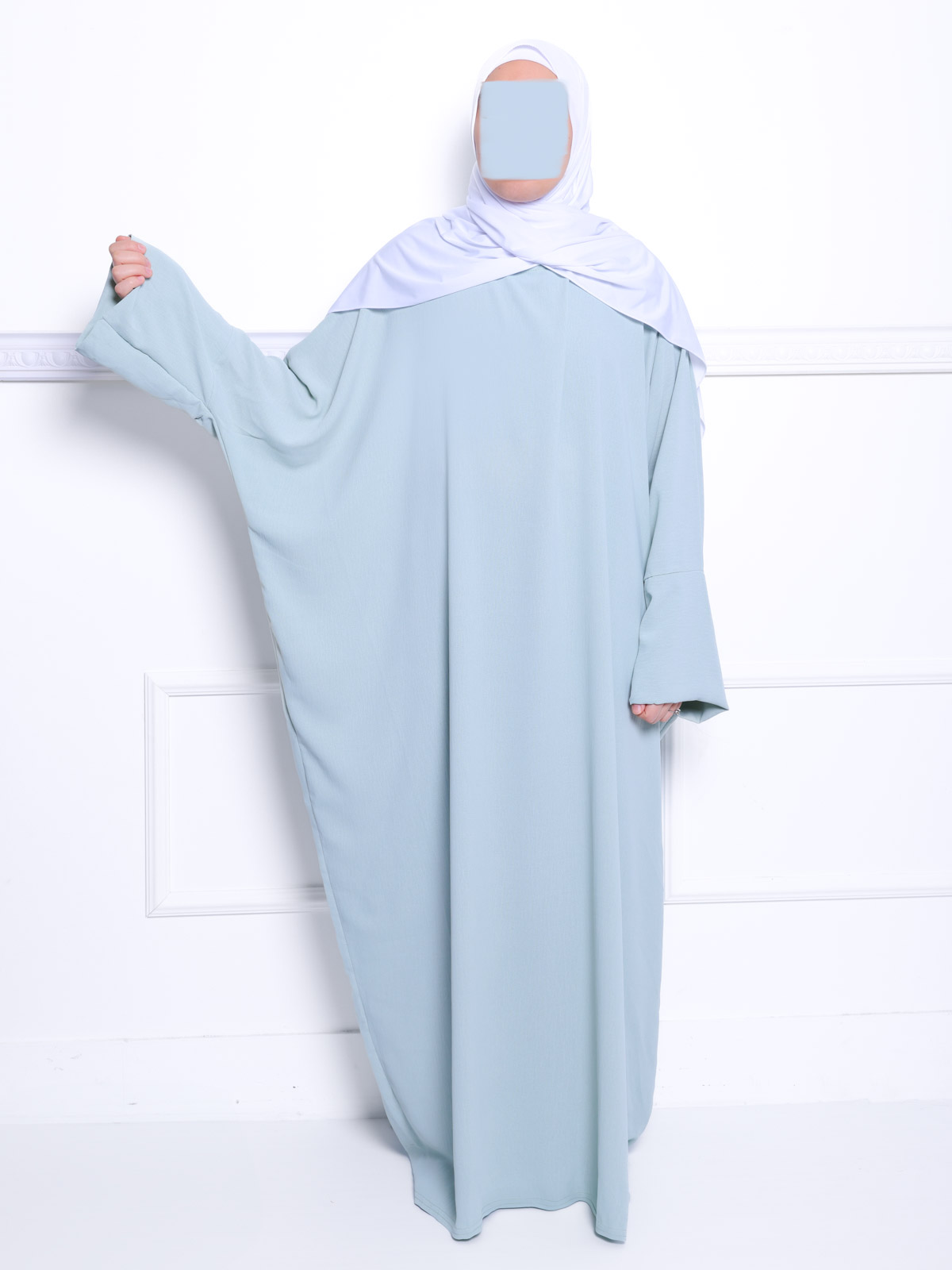 Farasha jazz bleu clair.