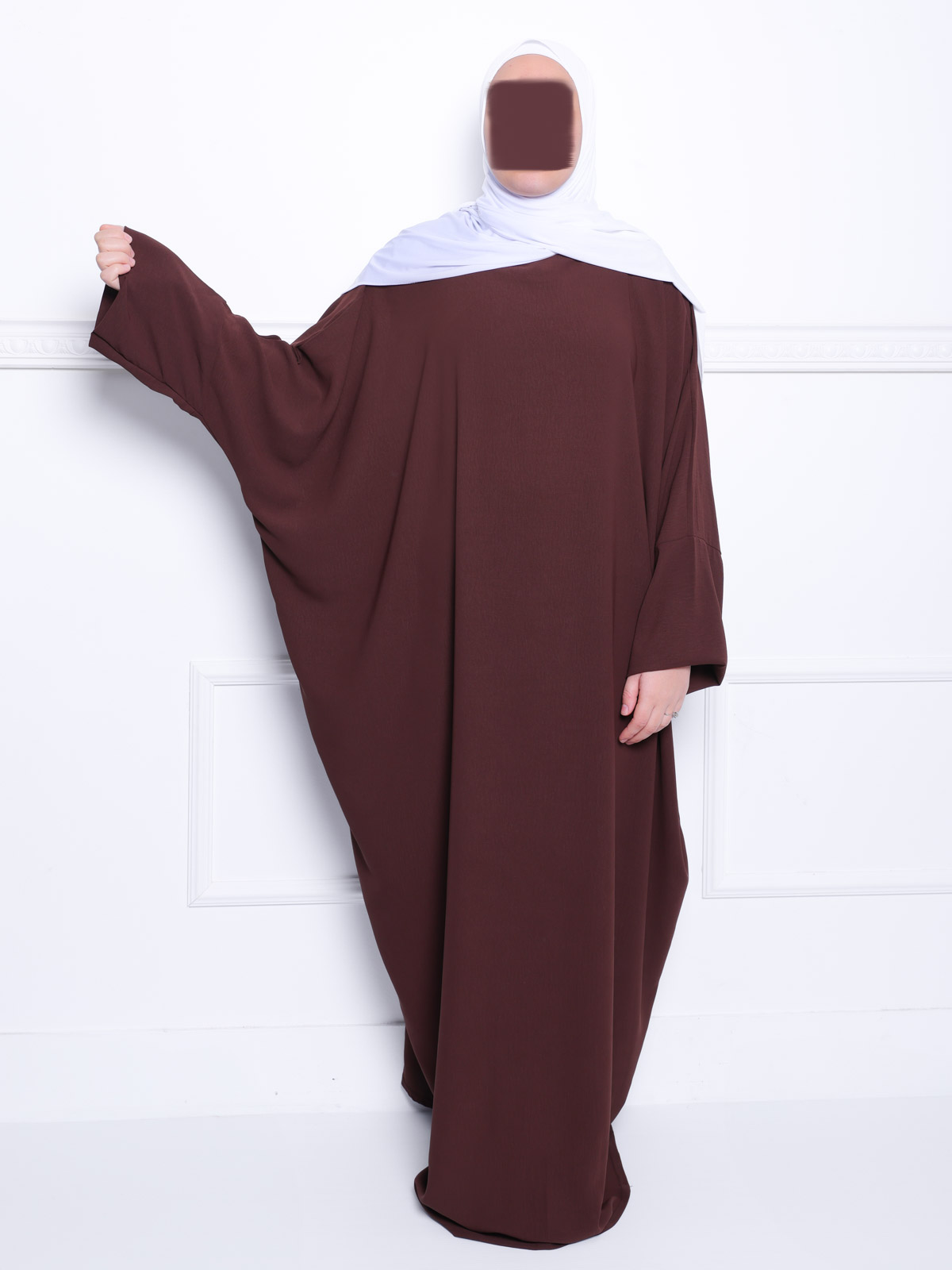 Farasha jazz marron.