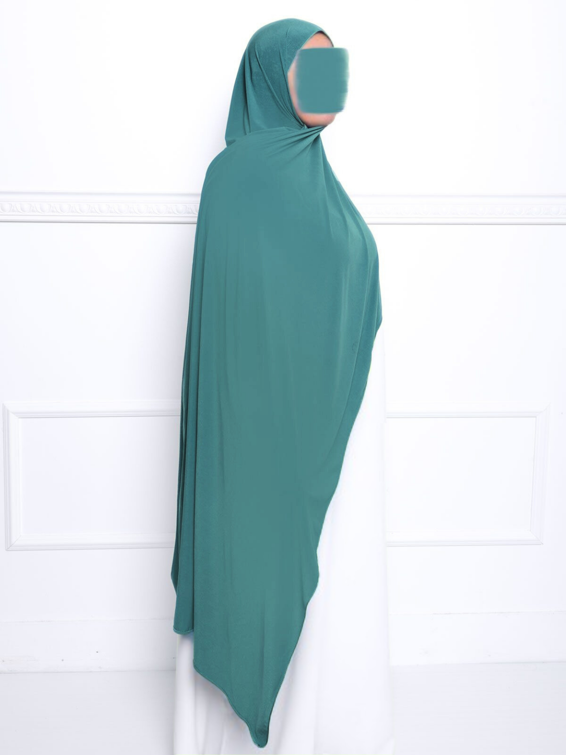 Jersey premium pas cher Hijab Jersey premium Vert april - Mon Hijab Pas ...