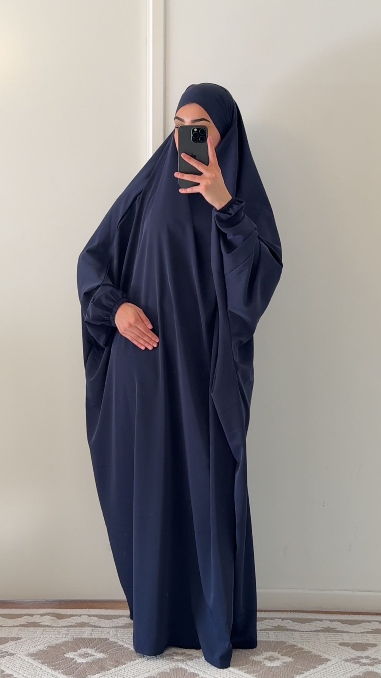 jilbab une piece soie de medine