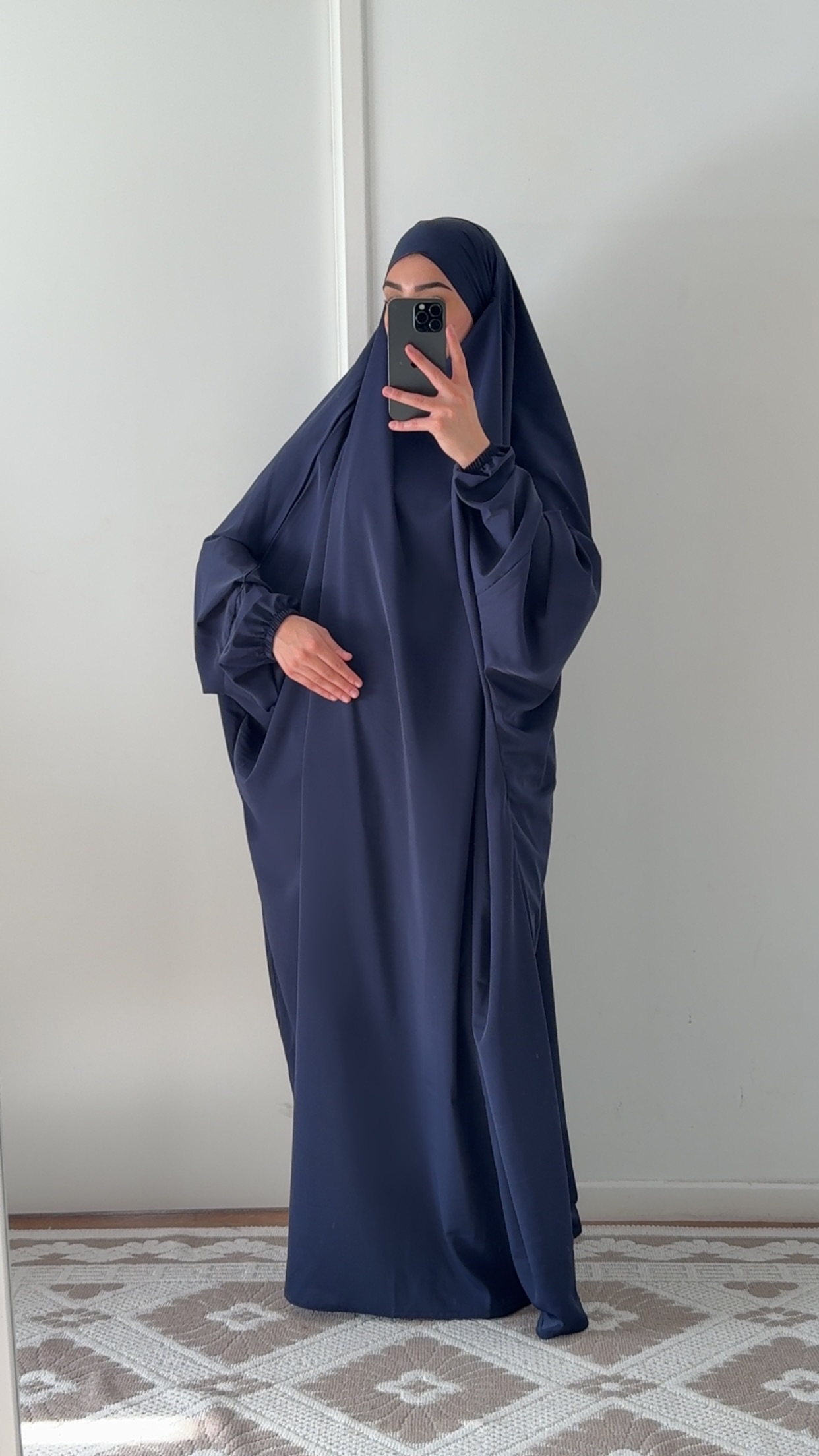 jilbab une piece soie de medine