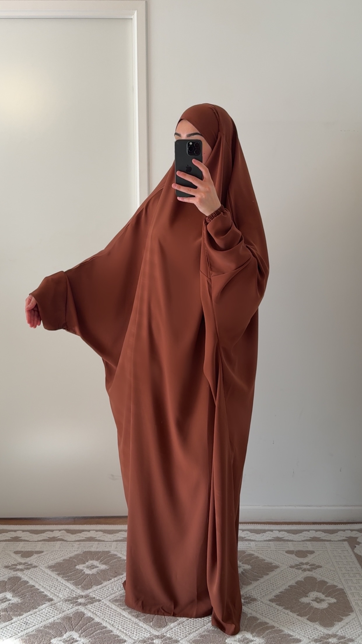 jilbab une piece soie de medine