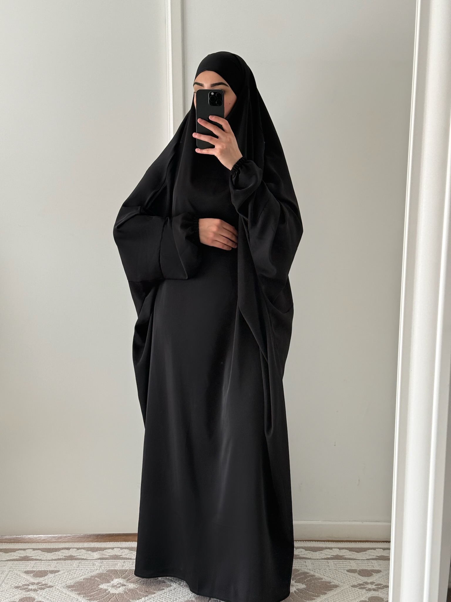 jilbab 1 piece noir noir noir