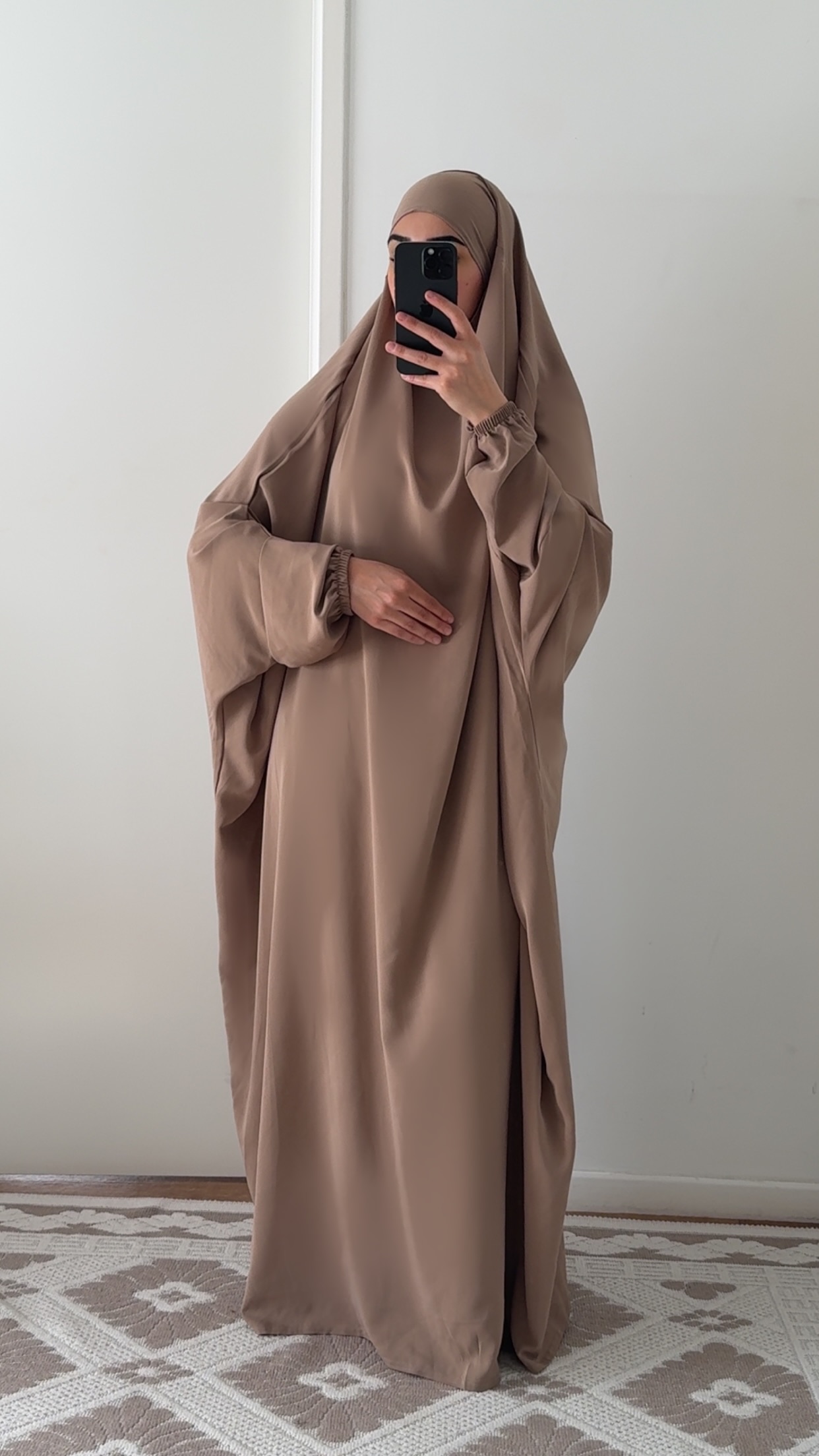 jilbab une piece soie de medine