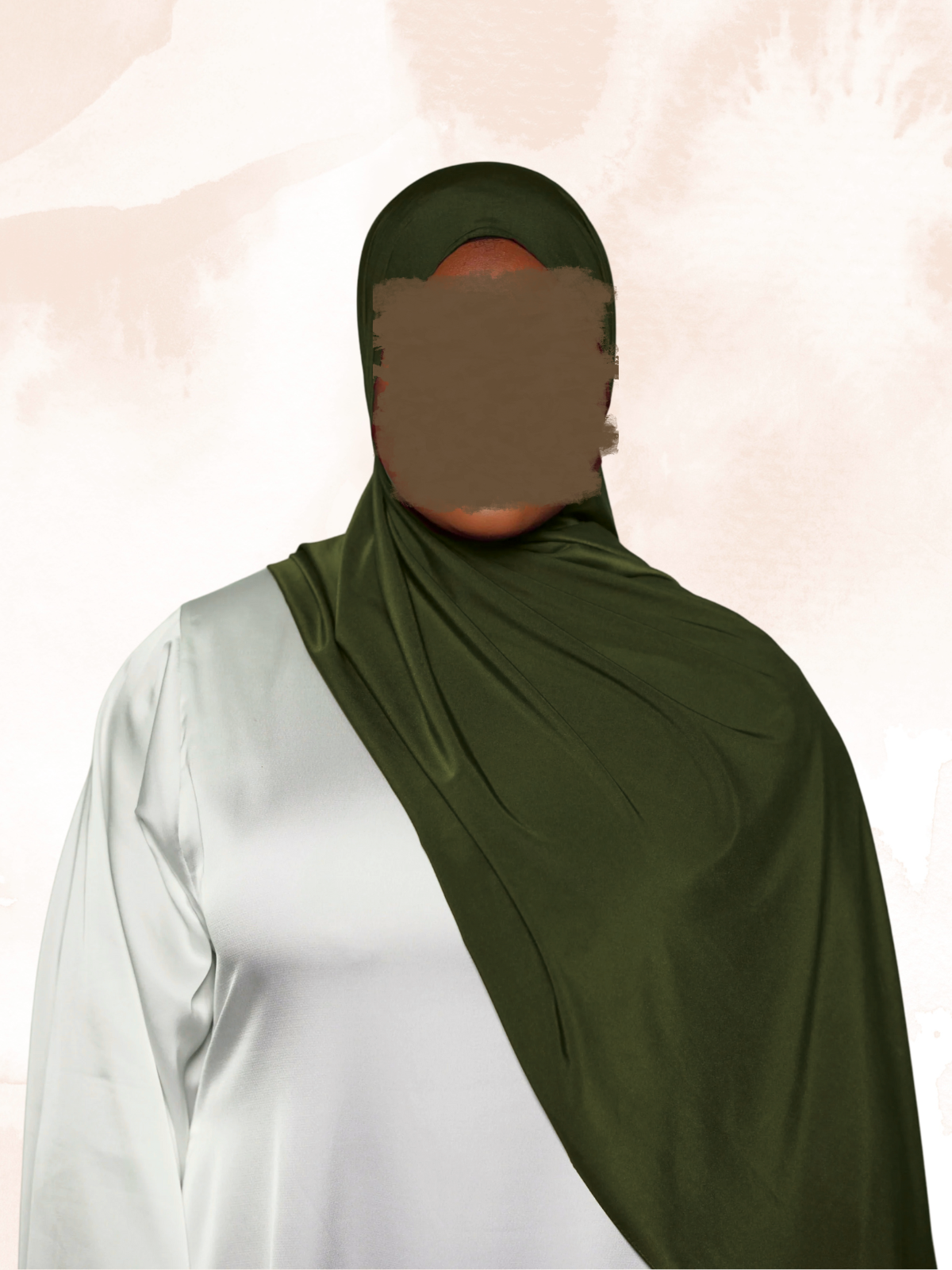 30 jersey satin olive 100 pcs