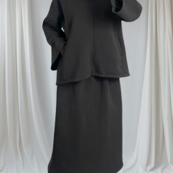 ensemble jupe gris foncé 5