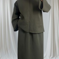 ensemble jupe kaki 3