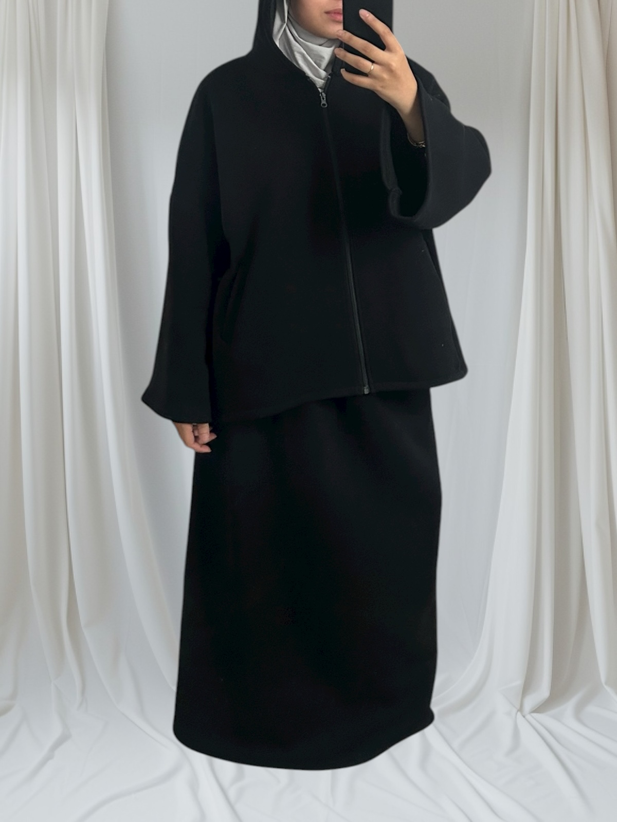 ensemble jupe noir 2